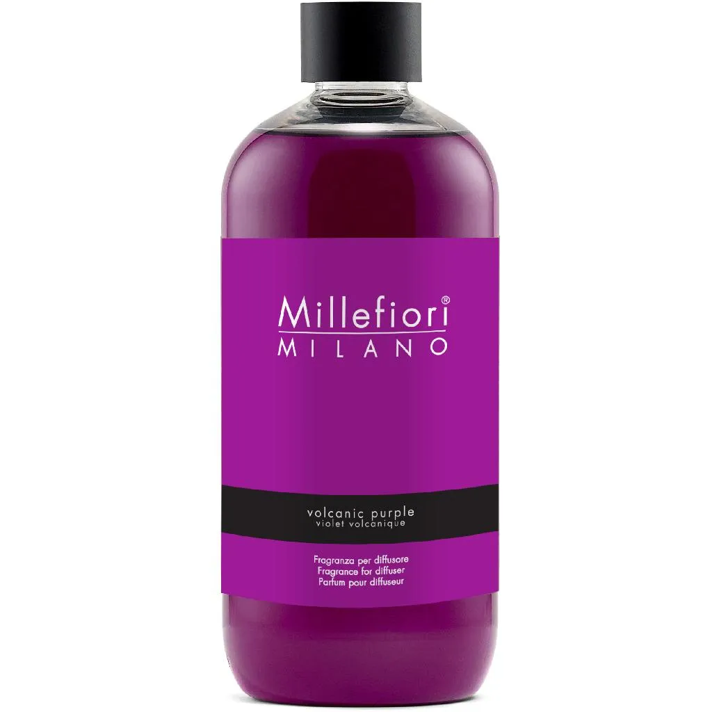 M2 Regali - Ricarica profumo per ambienti 250ml Natural Volcanic Purple  Millefiori Milano