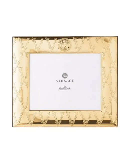 Portafoto Gold Orizzontale 20x15 Argento Versace