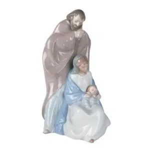 Statua Porcellana NAO È Nato Un Bambino 26 cm