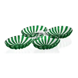 Set 2 Antipastiere Guzzini Dolcevita Smeraldo
