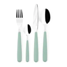 SET 24 PCS POSATE ''POP'' Verde salvia Guzzini