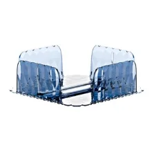 Portatovaglioli Guzzini Vanity Orizzontale Blu Denim