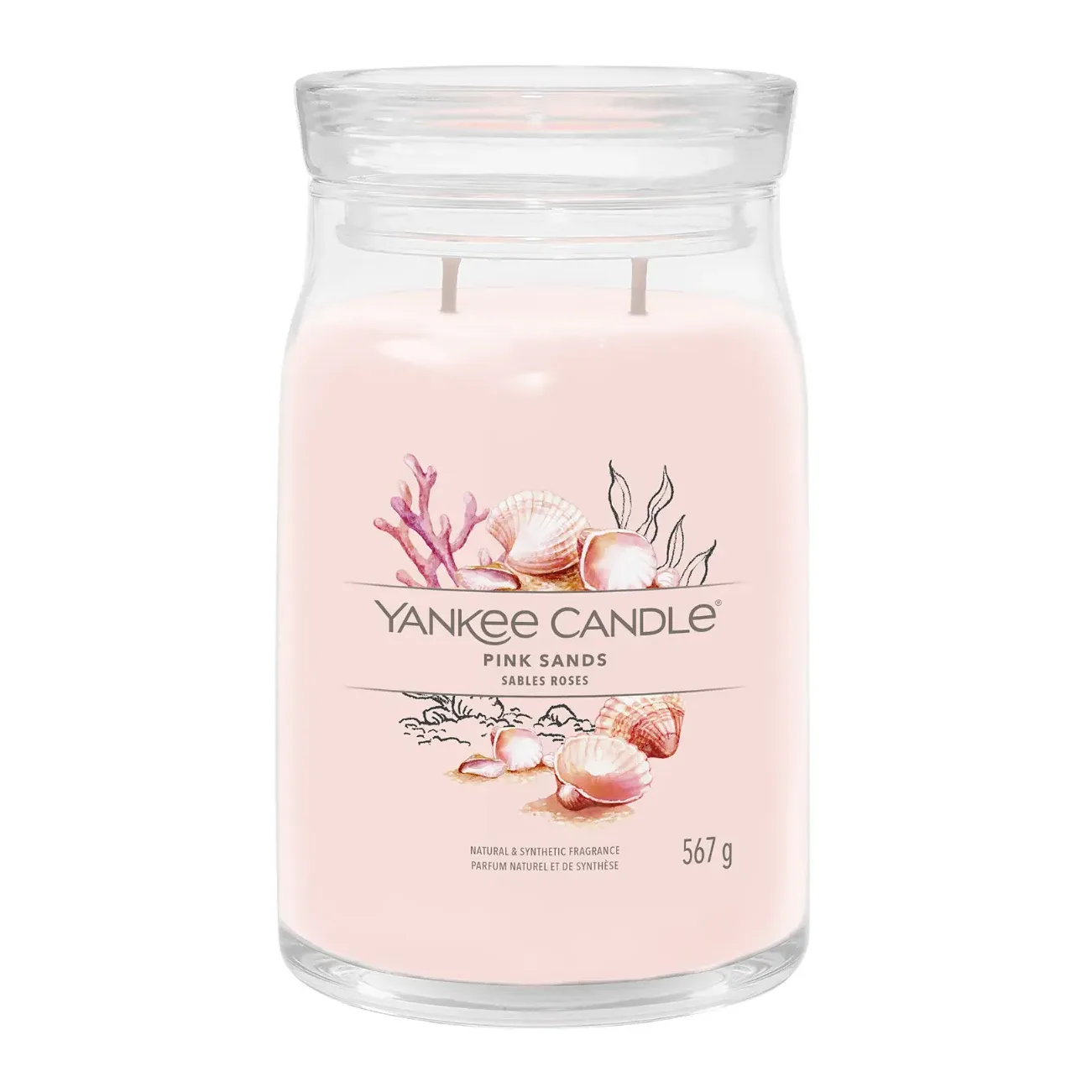 Candela Giara Grande Yankee Candle Pink Sands