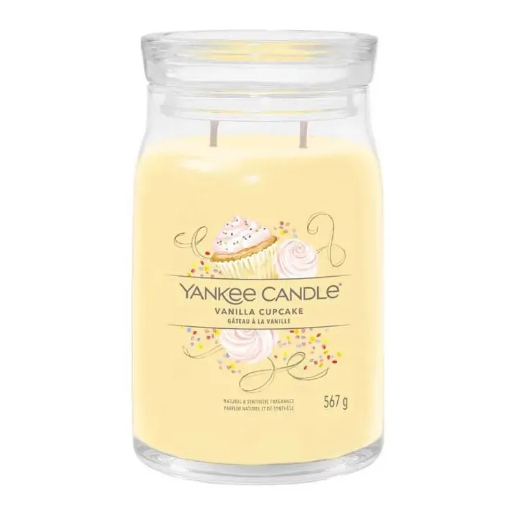 Candela Yankee Candle Vanilla Cupcake Giara Grande