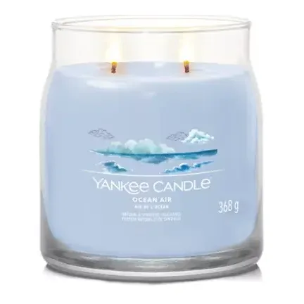 Candela Profumata Yankee Candle Ocean Air Giara Media