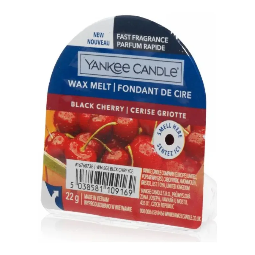 Yankee candle cera da fondere black cherry