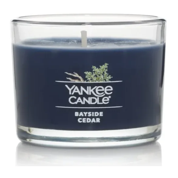 Candela Votiva Yankee Candle Signature Bayside Cedar