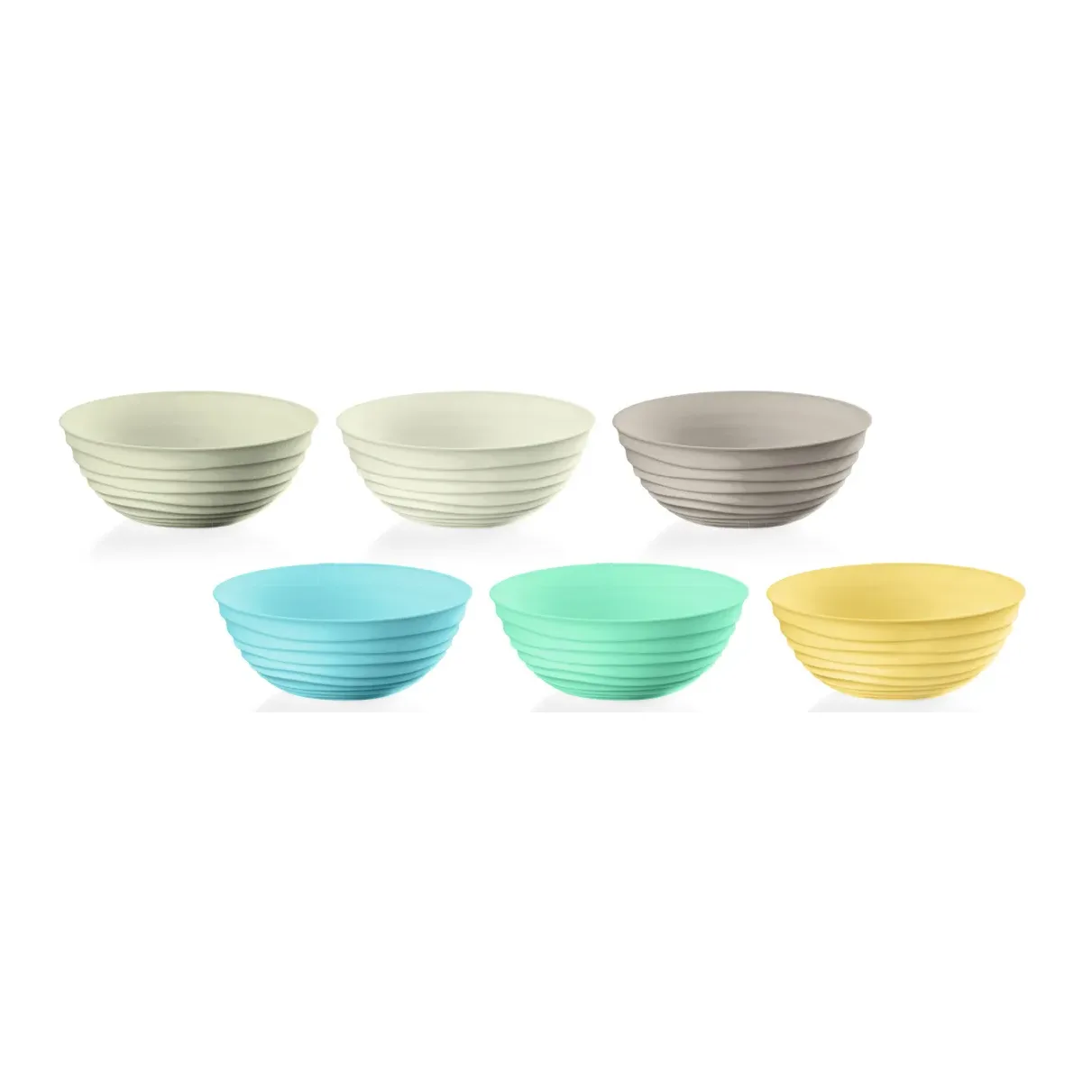 Set 6 Ciotoline Guzzini Tierra Multicolore Riciclate