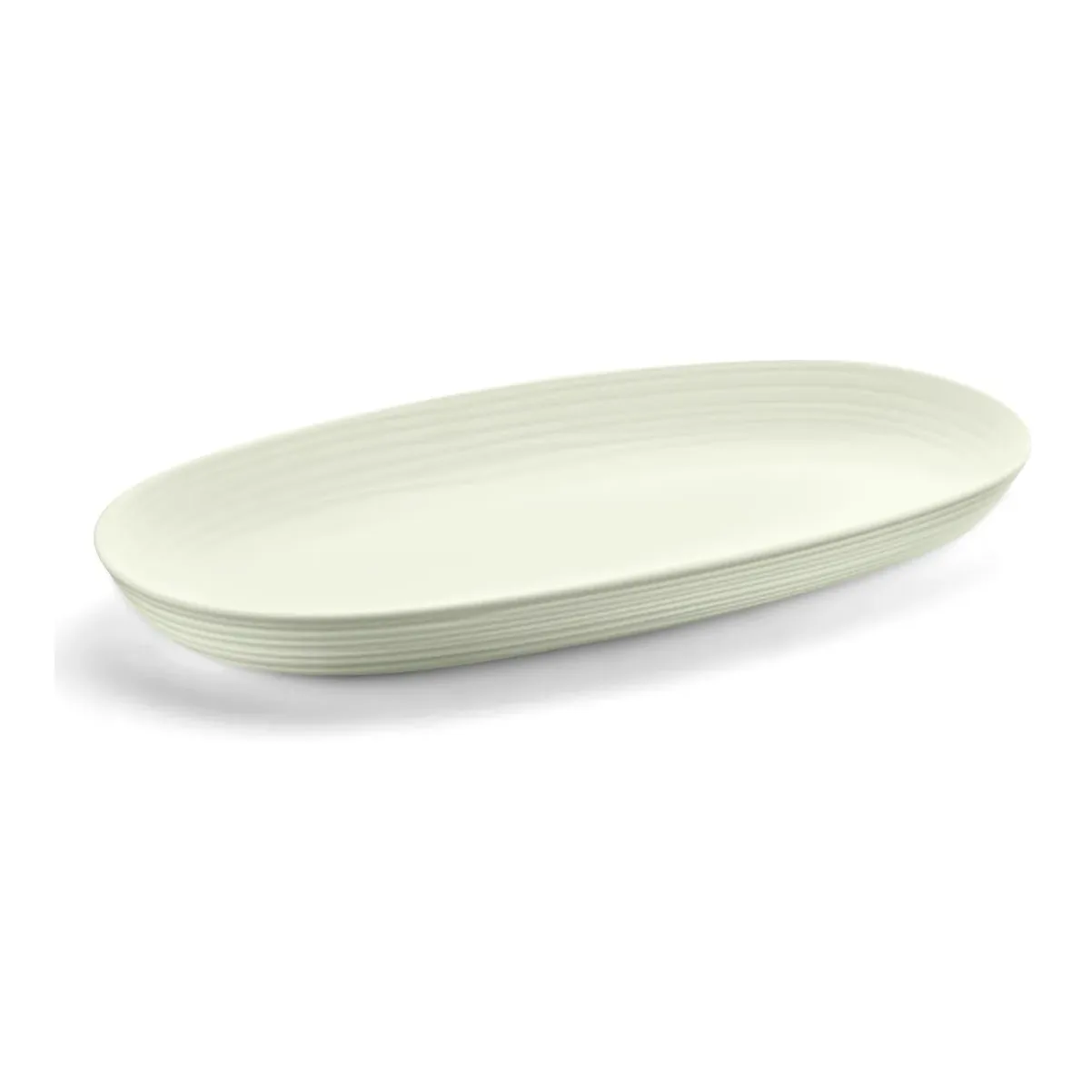 Vassoio da Portata Guzzini Tierra Bianco Latte 41 cm