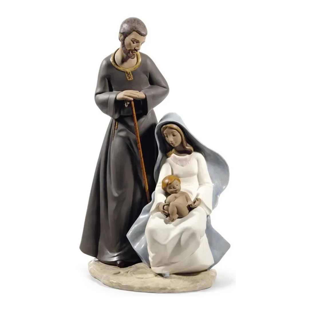 Statua Sacra Famiglia NAO by Lladró in Porcellana