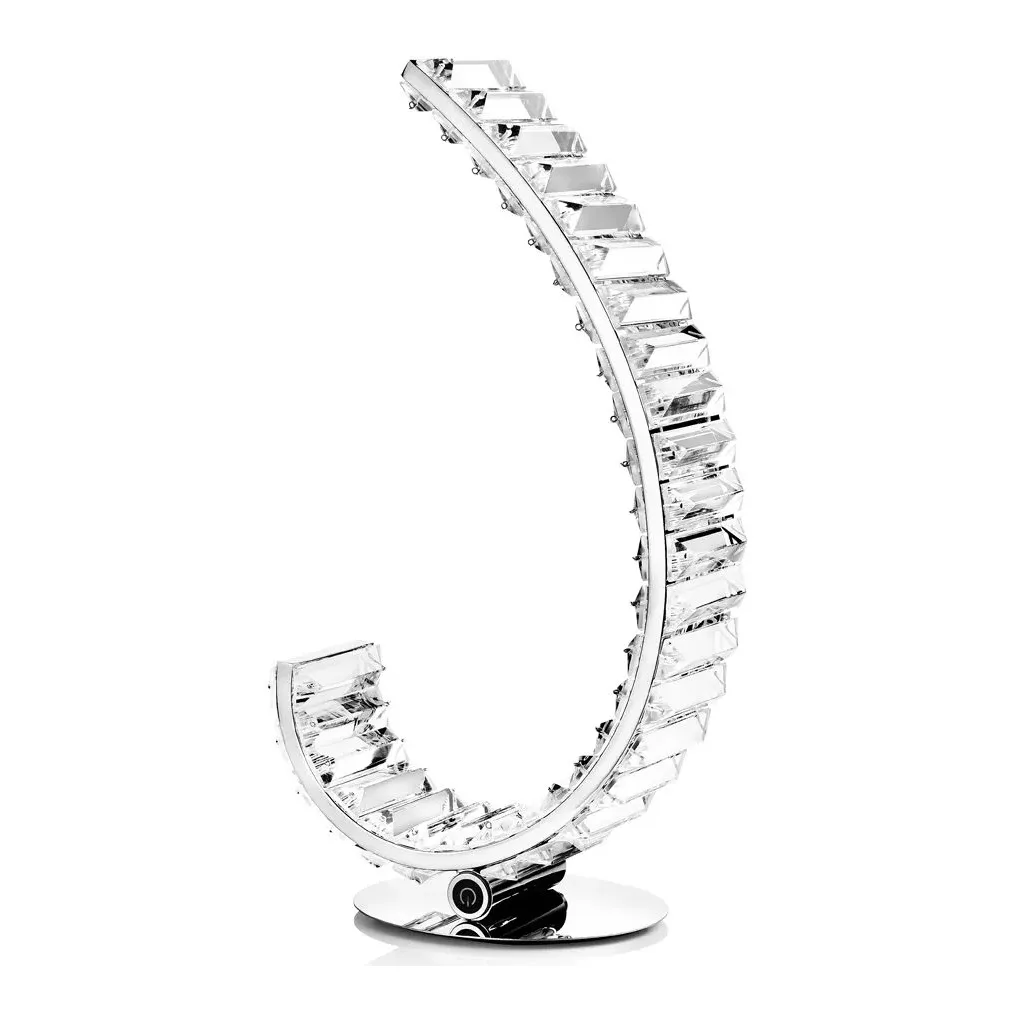 Lampada Chiave di Violino Ottaviani H42xØ25 Cristallo
