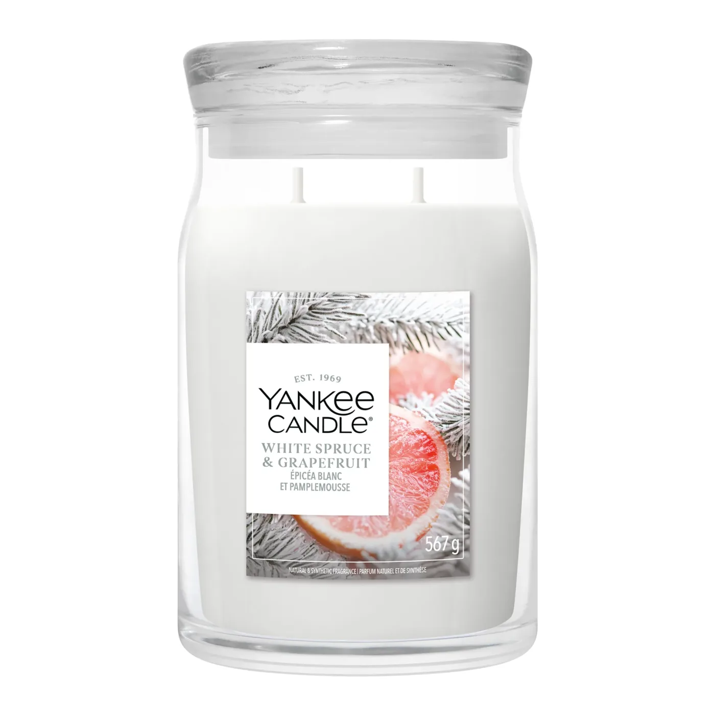 Giara Grande Signature White Spruce & Grapefruit