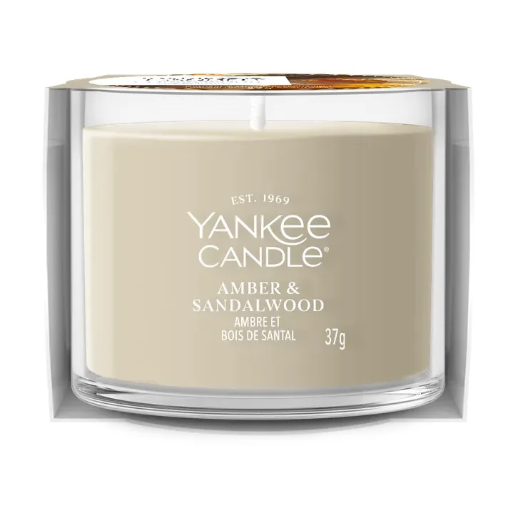 Candela Votive In Vetro Singola Amber & Sandalwood