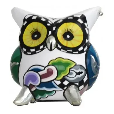 Civetta Berta S Tom's Drag - Statuetta Gufo 9,5 cm
