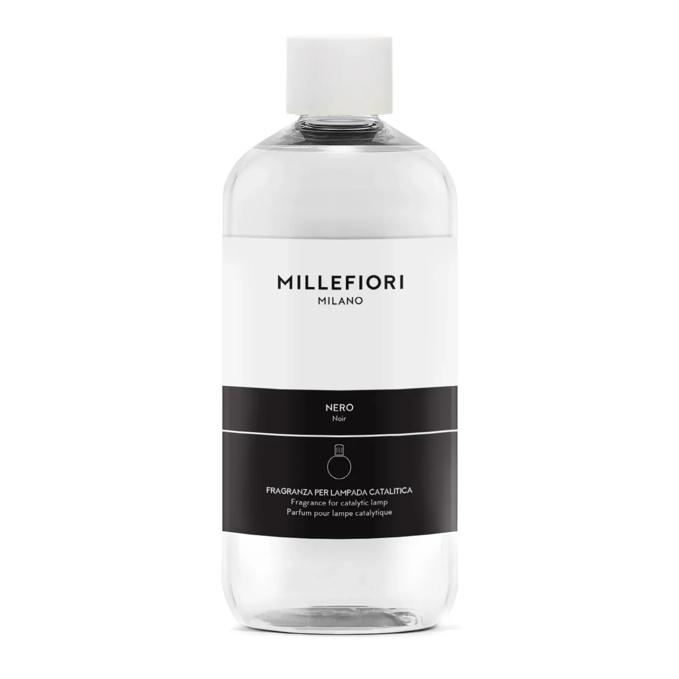Ricarica Lampada Catalitica Millefiori Milano Nero 500ml
