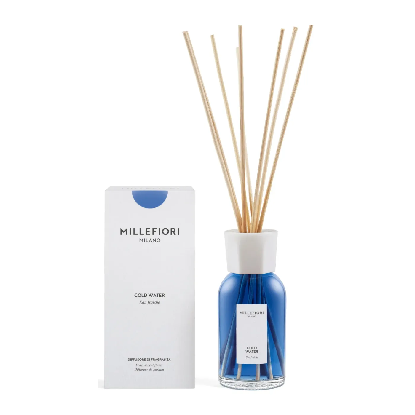 Diffusore Bastoncini Millefiori Milano Cold Water 250ml