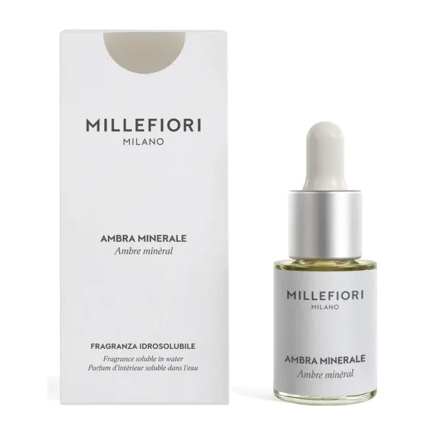 Fragranza Idrosolubile Millefiori Ambra Minerale 15ml