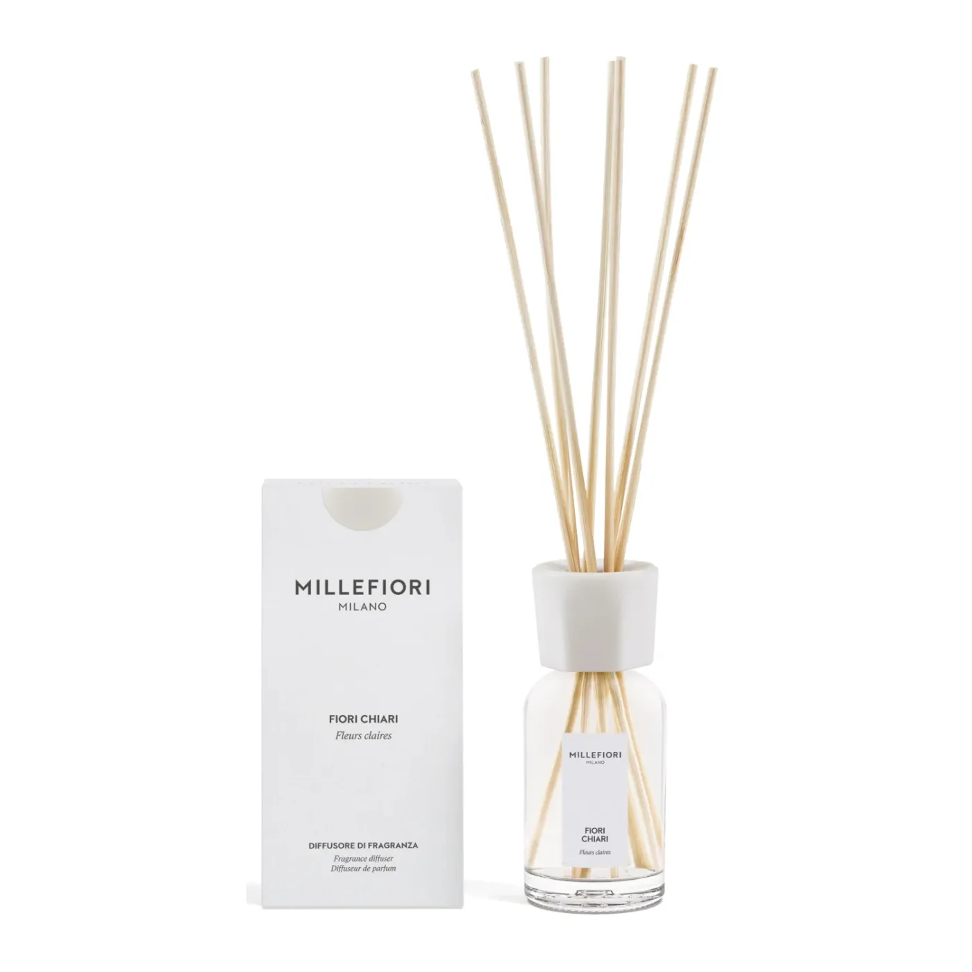 Diffusore Bastoncini Millefiori Milano Fiori Chiari 100ml