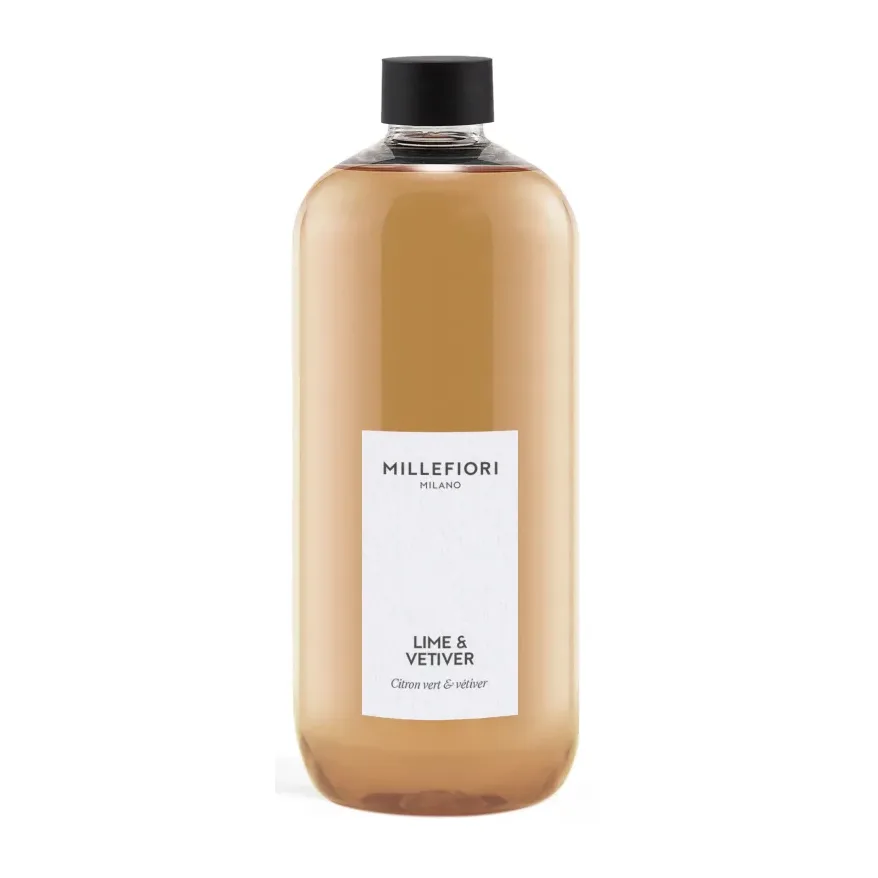 Ricarica Diffusore 500ml Millefiori Natural Lime & Vetiver 500ml