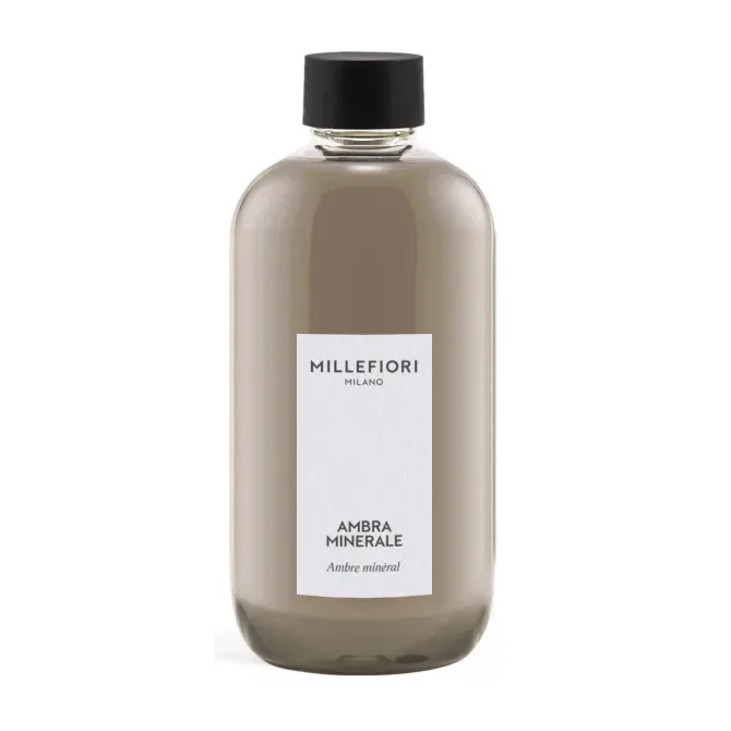 Ricarica Diffusore Millefiori Milano Ambra Minerale 250ml