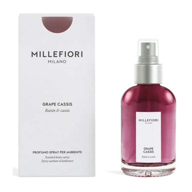 Spray Ambiente Millefiori Milano Grape Cassis 100ml