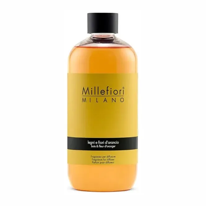 Ricarica Diffusore Millefiori Natural Legni e Fiori d'Arancio 250ml