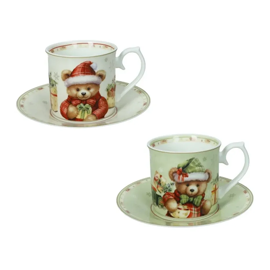 set 2 tazze caffe' coccole brandani