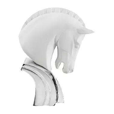 Testa Cavallo Bongelli Decor Argento H16cm