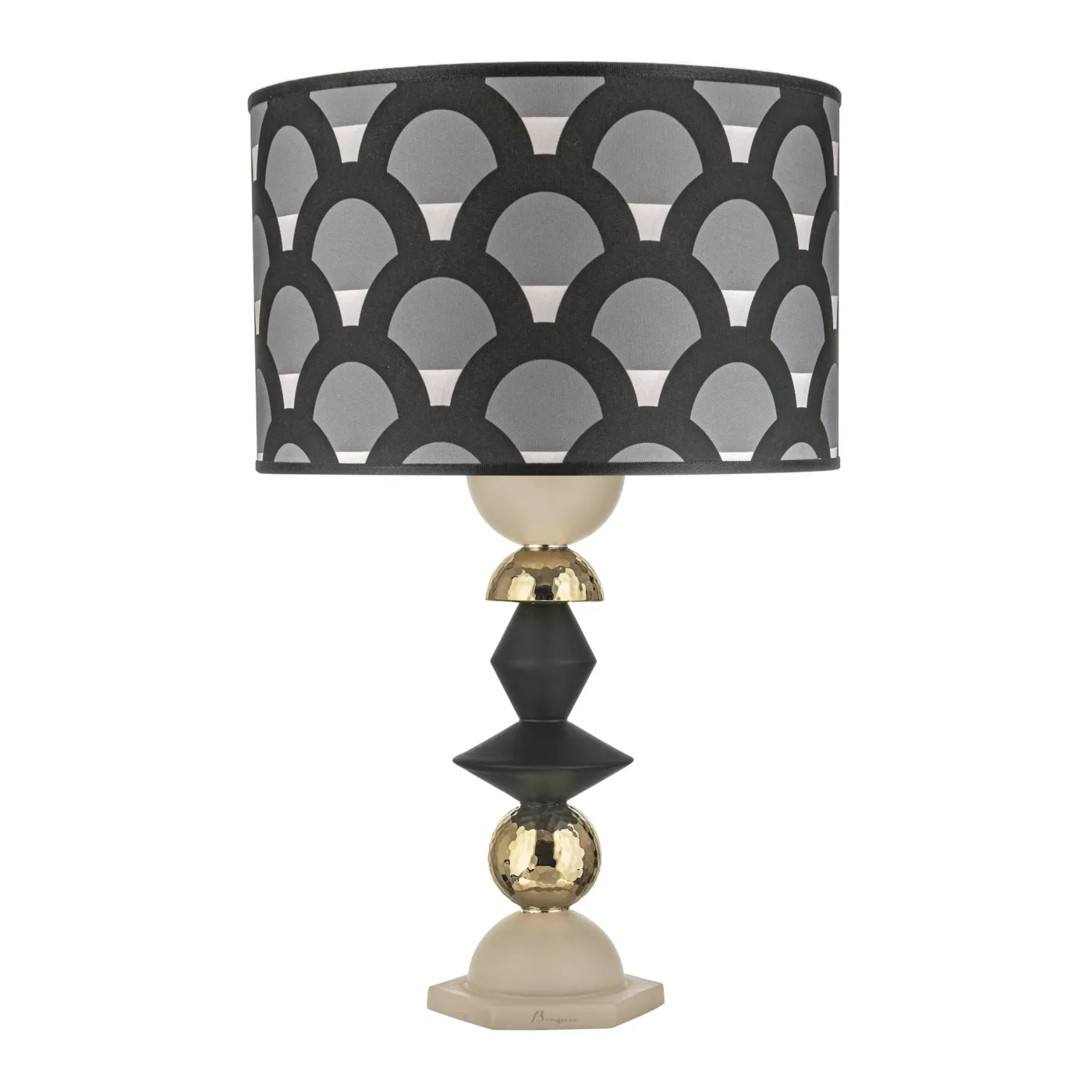 Lampada Liberty Fantasy Bongelli Nocciola Oro H.65