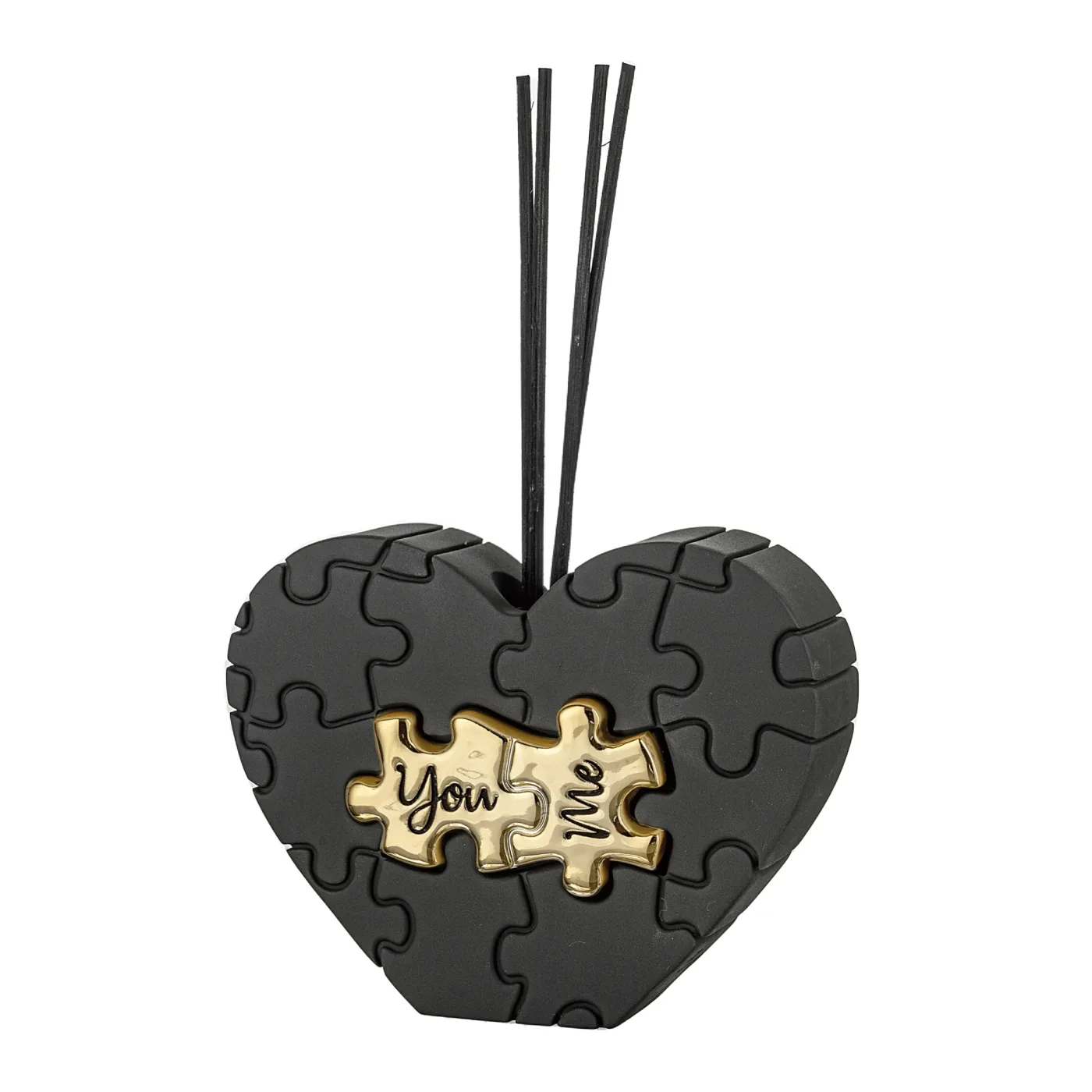 Profumatore Puzzle Bongelli You Me Nero Oro 13x9