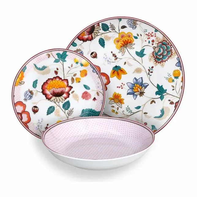 Servizio Piatti 18 Pezzi Tognana Moon Kimono
