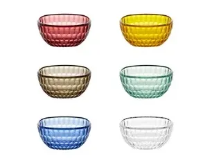 Set 6 Ciotoline Guzzini Vanity 12 cm Multicolore Guzzini