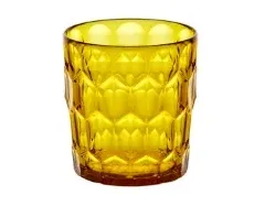 set 6 Bicchiere Basso Guzzini Vanity Giallo Zafferano Guzzini