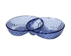 Antipastiera Guzzini Vanity 3 Scomparti Blu Denim Guzzini