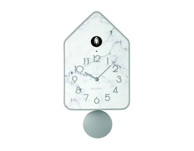 Orologio Parete Guzzini QQ-UP Pendolo Cucù Effetto Marmo guzzini