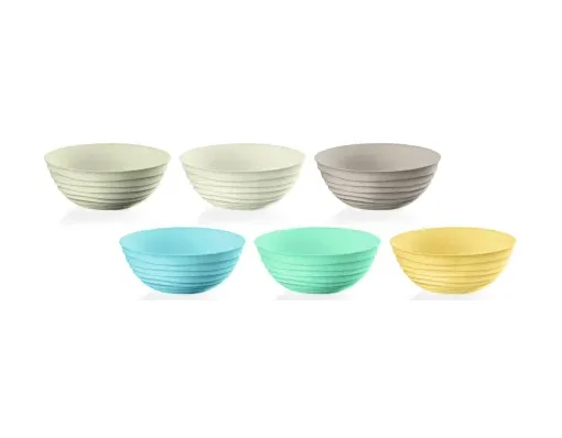 Set 6 Ciotoline Guzzini Tierra Multicolore Riciclate guzzini