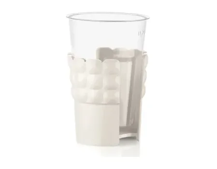 Set 6 reggibicchieri 'Tiffany' Bianco latte in Acrilico Guzzini