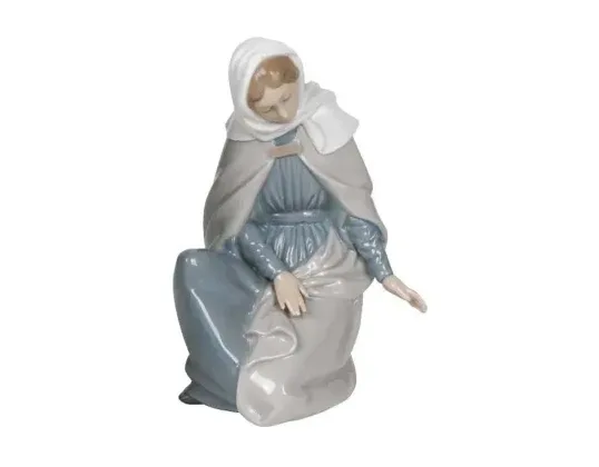 Statua Vergine Maria NAO by Lladró Porcellana h18 cm NAO