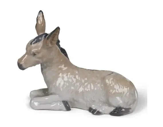 Scultura Asinello NAO by Lladró Porcellana h13 cm NAO