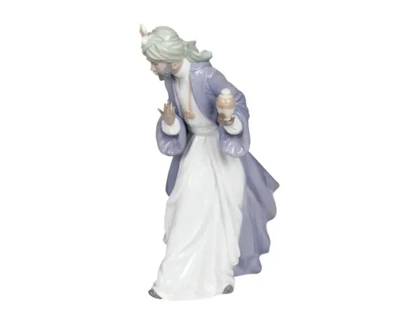 Scultura Re Baldassarre NAO by Lladró Porcellana h28 NAO