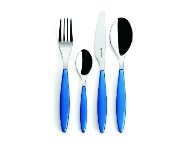 Set 24 Posate Guzzini Feeling Blu Mediterraneo 6 Persone Guzzini