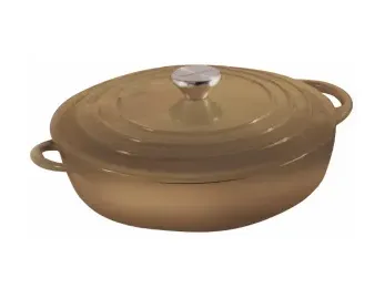 Casseruola Bassa Tortora Ghisa 'Brandani' Brandani