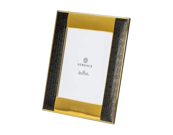 Portafoto Black Oro 20x25 Versace in Argento Versace