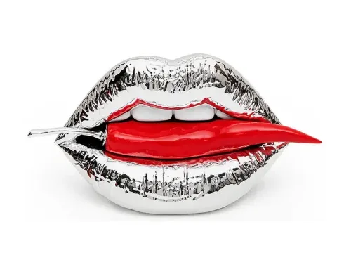Mini Bocca con Peperoncino Argento Sequenze 11x5 Sequenze