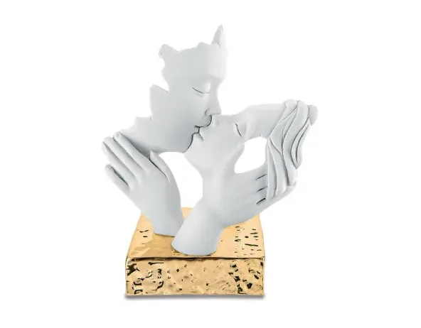 Bongelli Bomboniera Coppia Oro H 14cm Bongelli