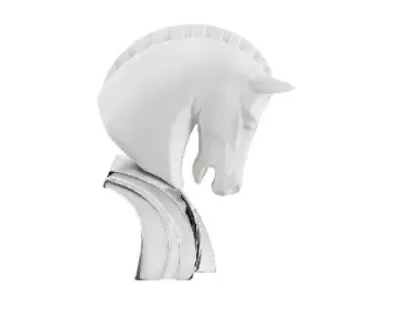 Testa Cavallo Bongelli Decor Argento H16cm Bongelli