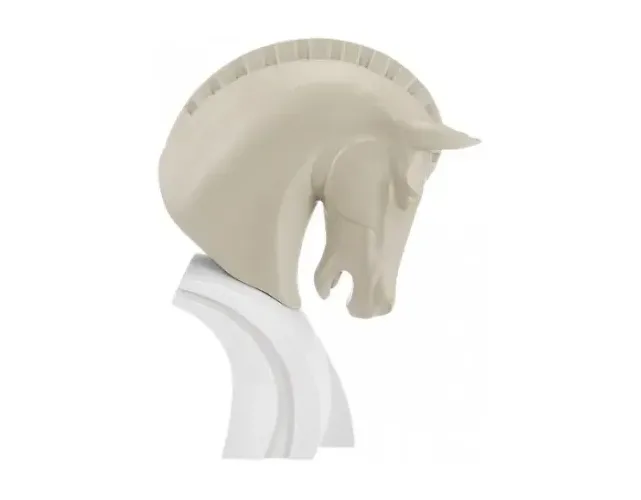 Testa Cavallo Bongelli Nocciola base bianca H16 Bongelli