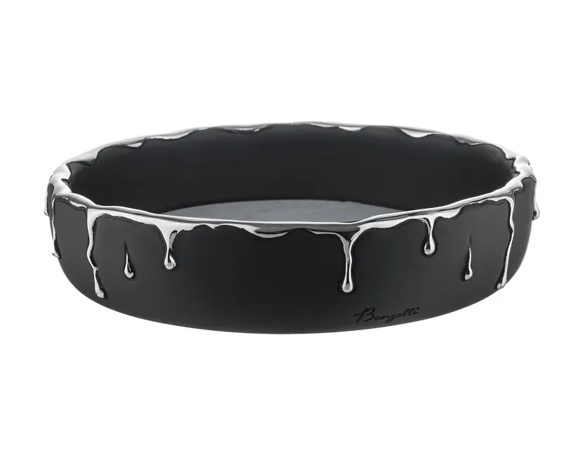 Vuotatasche Bongelli Rugiada Rotondo Nero Argento D.19 Bongelli