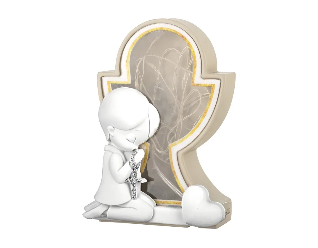Calice Comunione Bongelli Luce LED Bimbo Nocciola H.12 Bongelli
