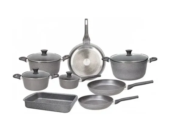 Batteria di pentole e padelle 12 pezzi phaetra style Tognana